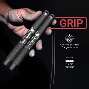 Скакалка швидкісна Next Alpha Speed Rope для дорослих кросфіт боксерська ціна на synthetic.ua - Фото 1 Скакалка швидкісна Next Alpha Speed Rope для дорослих кросфіт боксерська synthetic.ua - Фото 1