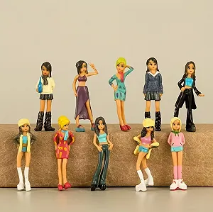 Набор фигурок Fashion Girls, 10 шт, 6,5 см - Фото 1
