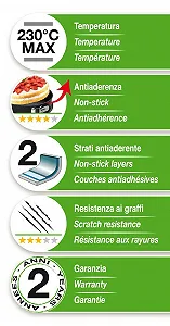 Форма для лазаньи Guardini Gardenia стальная Black synthetic.ua - Фото 1