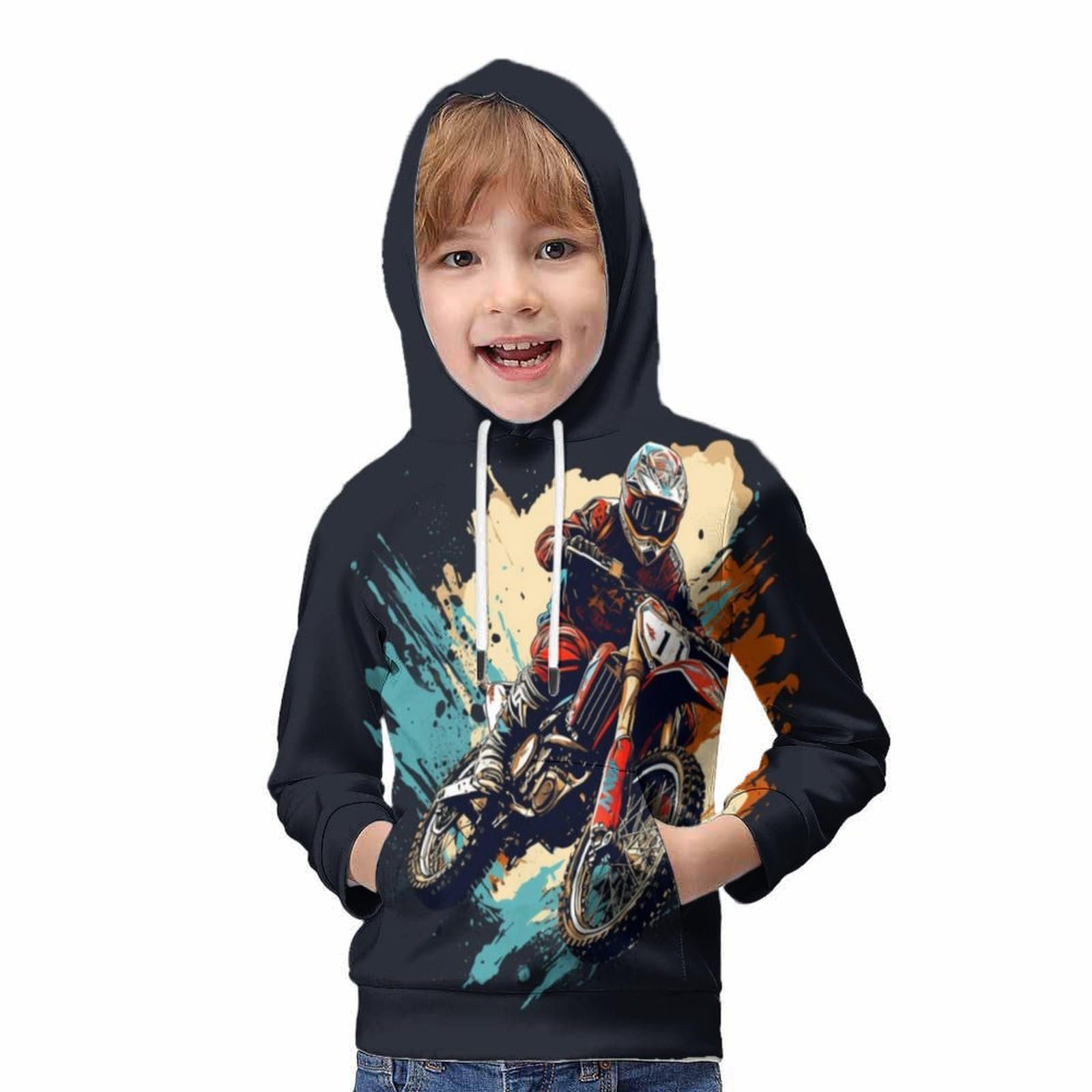 Худі KHHKJBVCE Mouse 3D для дітей, Унісекс, 3D друк, фото №5