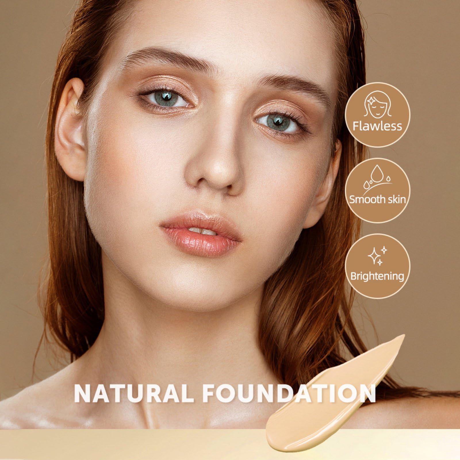 Крем Allbestaye Face Foundation Primer BB Concealer Makeup Base Moisturising Blemish Balm (A3), фото №3