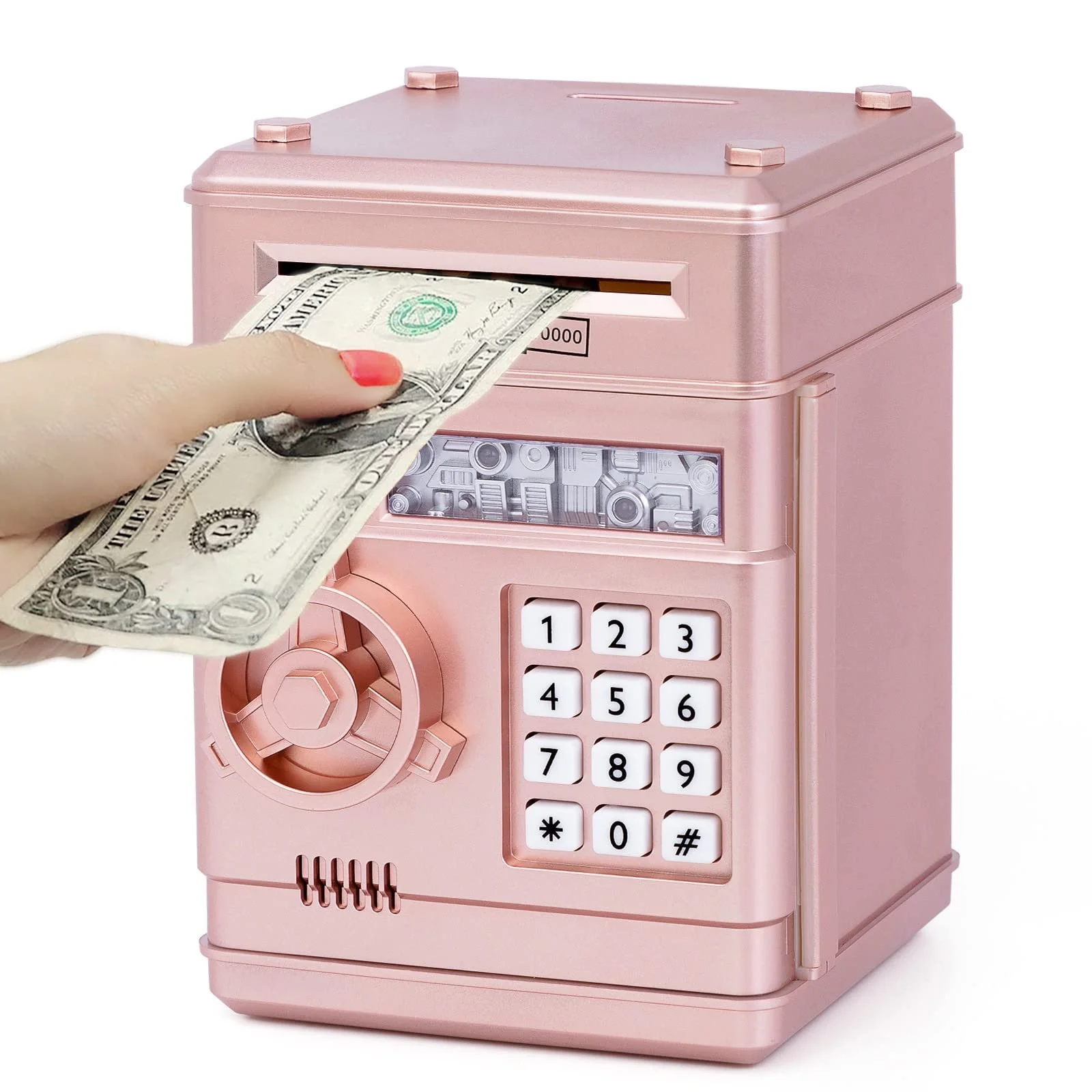 Електронна скарбничка-сейф Thedttoy Банкомат з паролем, фото №1
