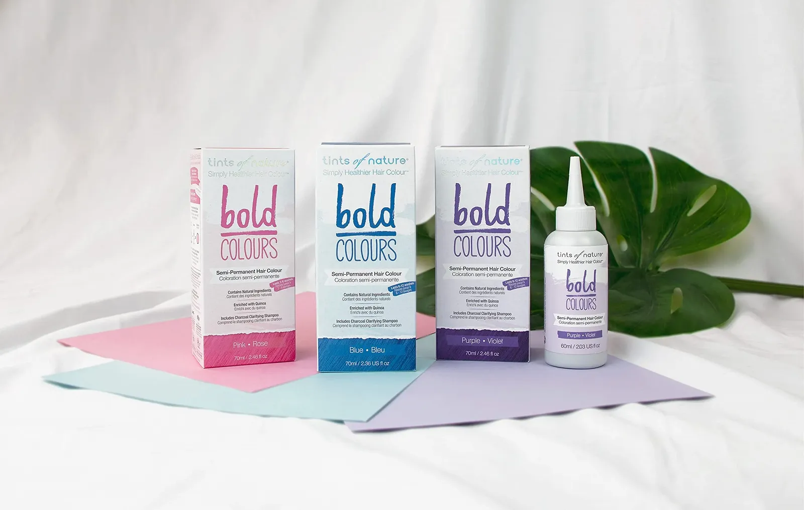 Полуперманентная краска для волос Blue Tints of Nature Bold Colour, синий оттенок, 70 мл, фото №7 Полуперманентная краска для волос Blue Tints of Nature Bold Colour, синий оттенок, 70 мл, фото №7