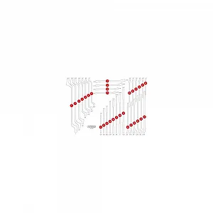 Купить Пенопластовая вставка для органайзера KS TOOLS 811.0031-97 - Фото 1 Пенопластовая вставка для органайзера KS TOOLS 811.0031-97 - Фото 1