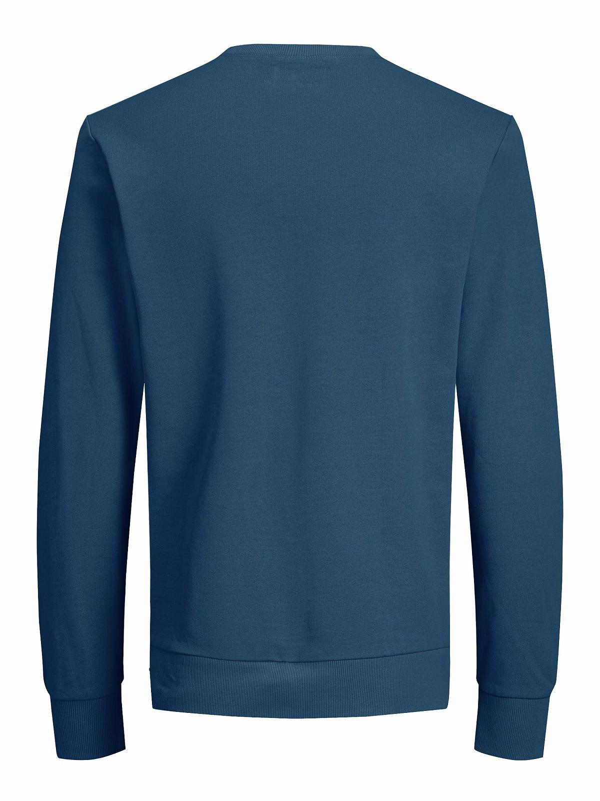 Свитшот Jack & Jones Jjeholmen мужской, круглый вырез, Noos, 12136886, фото №2