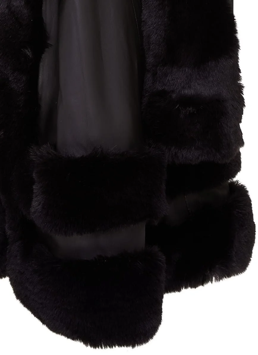 Кожаное пальто-накидка Infinity Leather Женская, фото №5 Кожаное пальто-накидка Infinity Leather Женская, фото №5