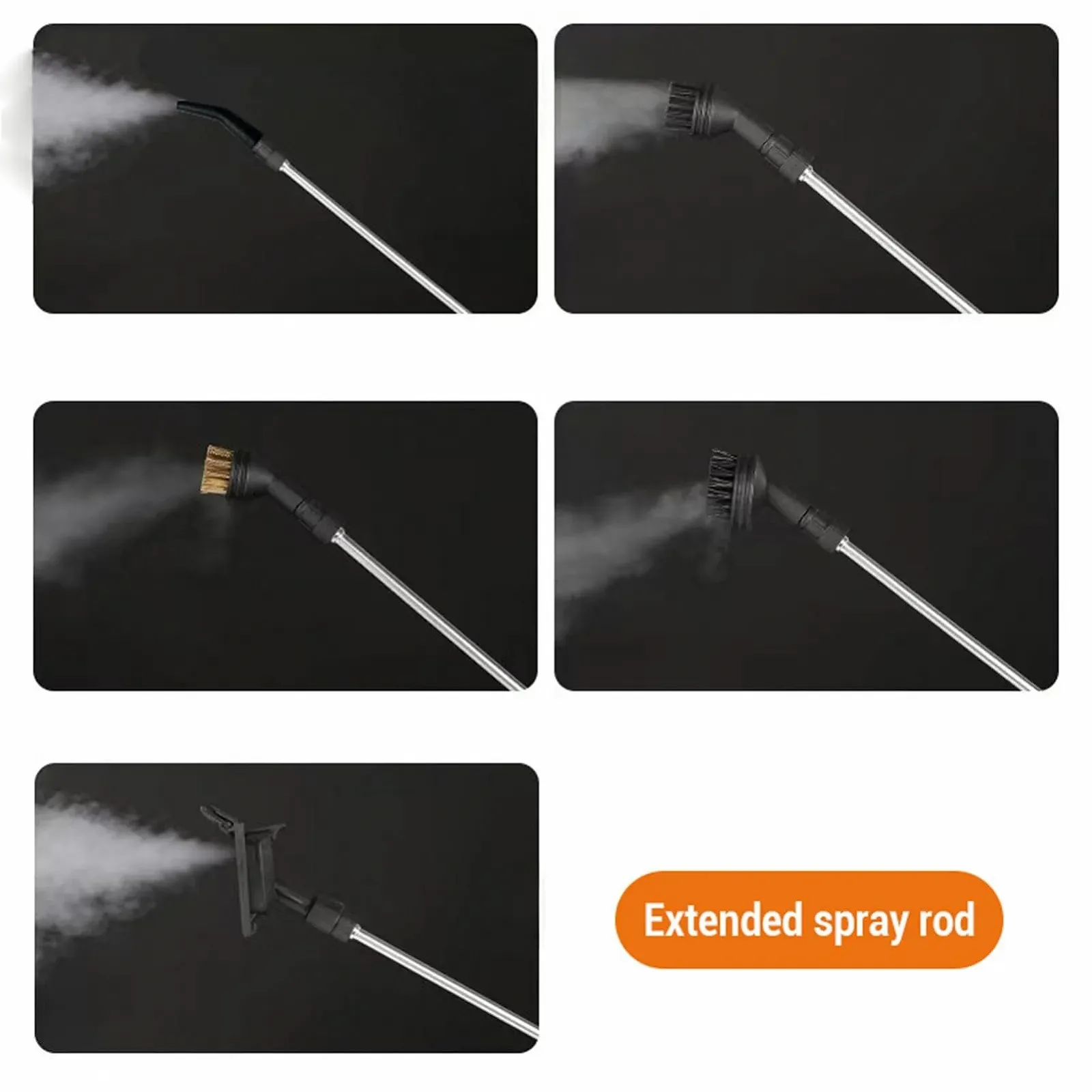 Пароочисник багатофункціональний Pssopp 1950 W 3 bar 1.68 L, фото №3