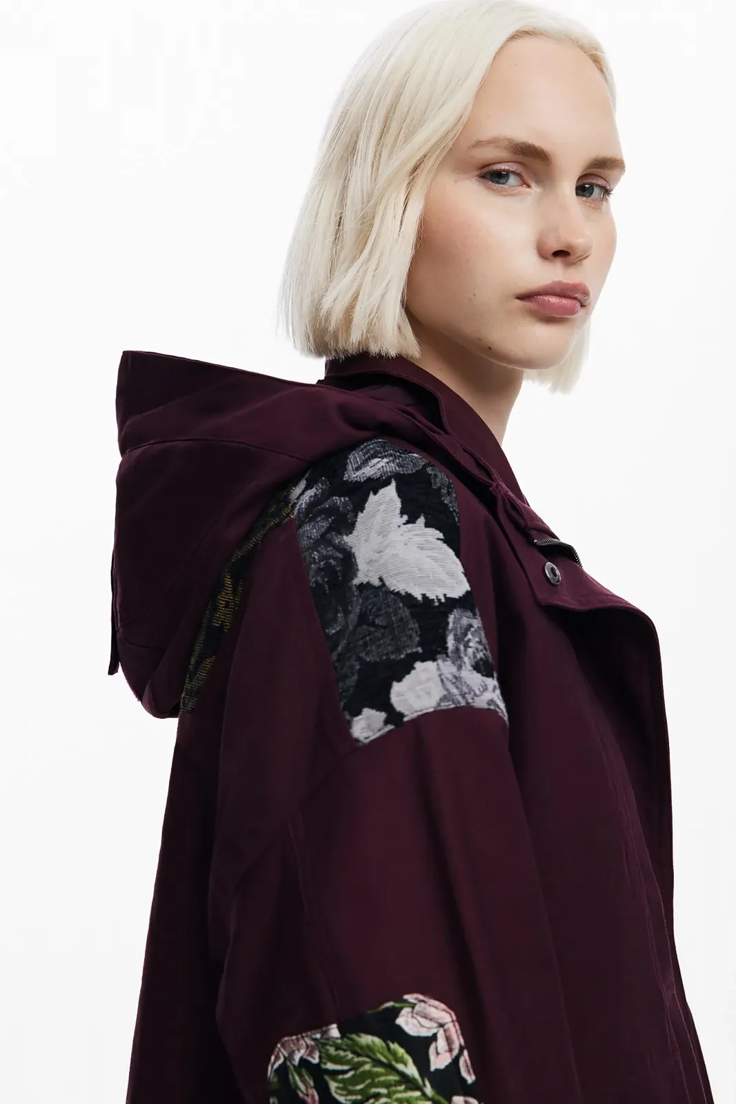 Жіноча парка Desigual ткана, фото №3