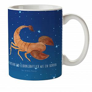 Кружка Mr. & Mrs. Panda Знак Зодіаку Скорпіон - Фото 1