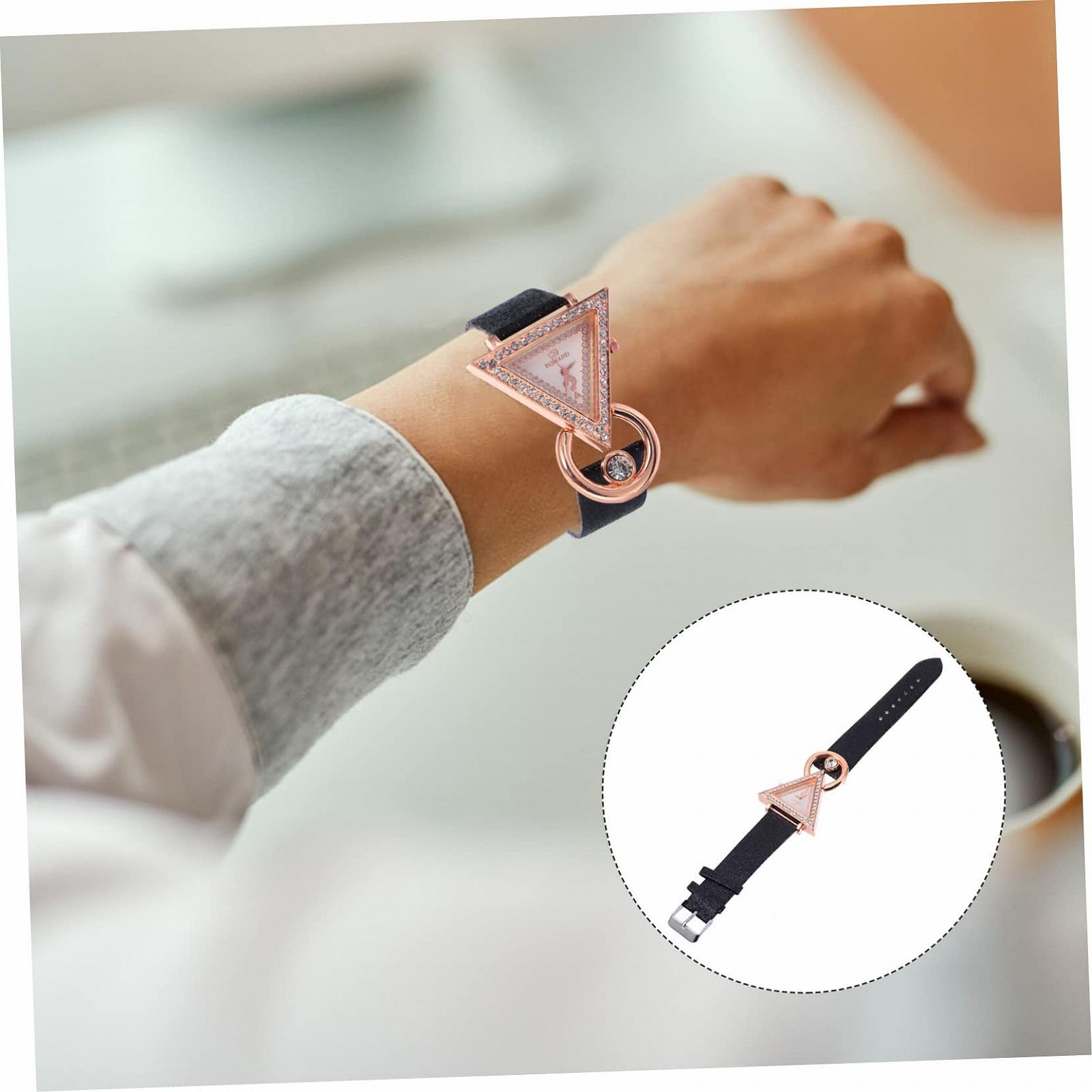 Годинник Трикутник LIFKOME Black, фото №4