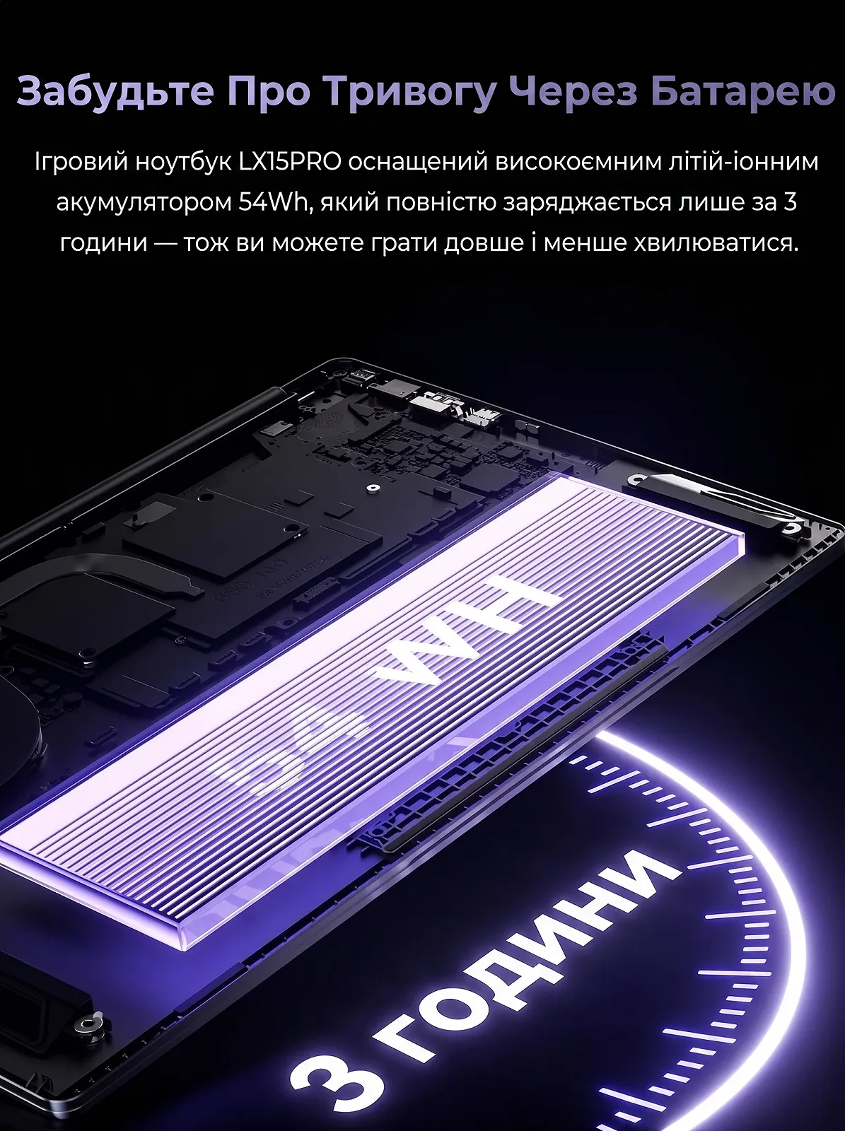 Ноутбук 15.6" ACEMAGIC LX15PRO AMD Ryzen 7 5700U RAM 16GB SSD 512GB Windows 11 Алюмінієвий корпус (UKR), фото №5