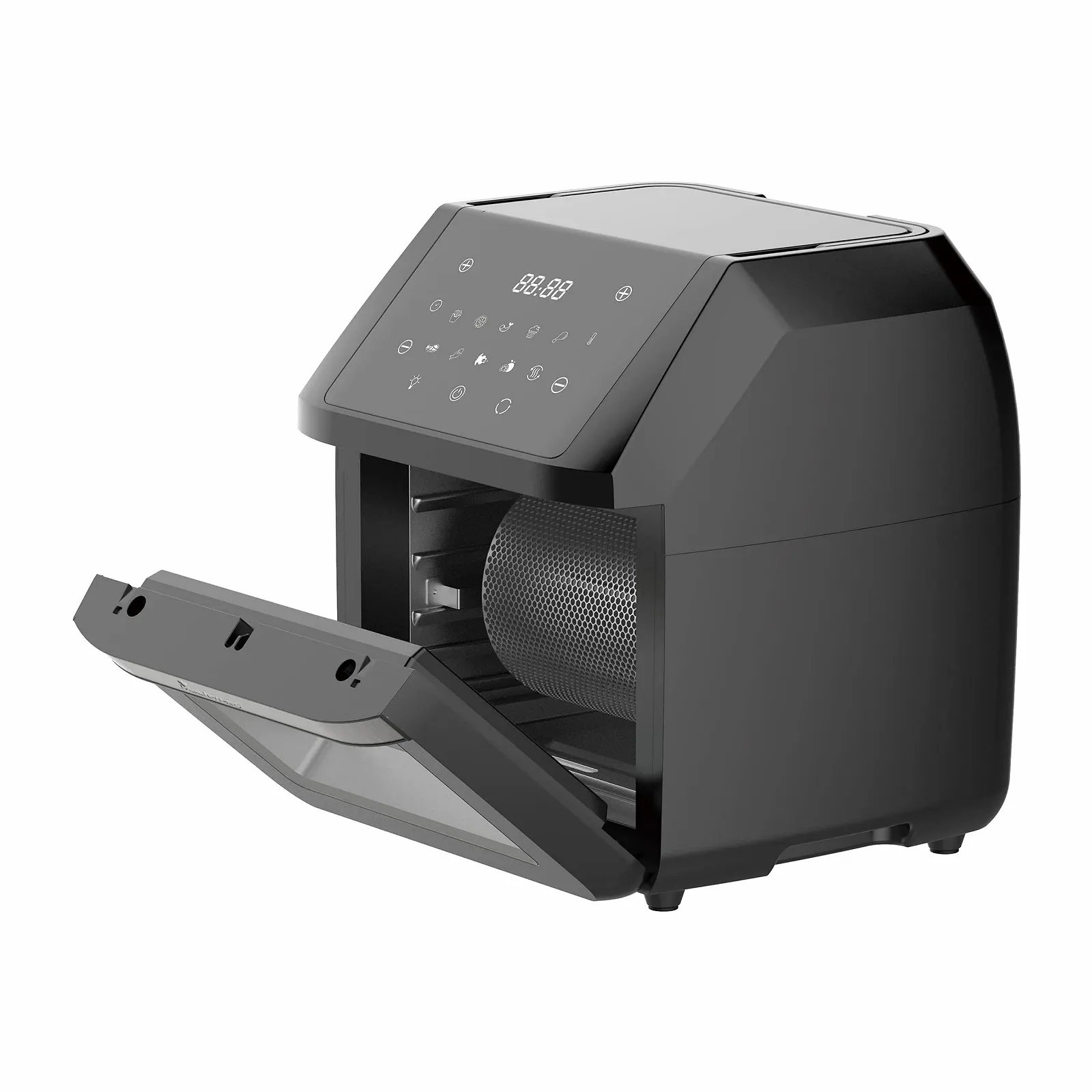 Мультипіч-піч MasterPRO Rocket 1100 11 л 1800 Вт LED-Display з силіконовою формою, фото №3 Мультипіч-піч MasterPRO Rocket 1100 11 л 1800 Вт LED-Display з силіконовою формою, фото №3