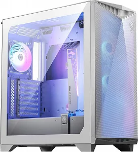Купити Корпус MSI MPG Gungnir 300R Airflow / без БЖ / Midi Tower / E-ATX / Glass / 4x120mm ARGB / Білий - Фото 1 Корпус MSI MPG Gungnir 300R Airflow / без БЖ / Midi Tower / E-ATX / Glass / 4x120mm ARGB / Білий - Фото 1
