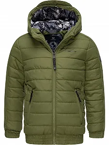 Тепла зимова куртка для хлопчиків з капюшоном Ragwear Coolio - Фото 1