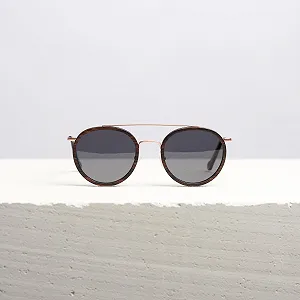 Солнцезащитные очки Женские Dzukou Double Date Поляризованные с UV400 защитой Круглая оправа synthetic.ua - Фото 1