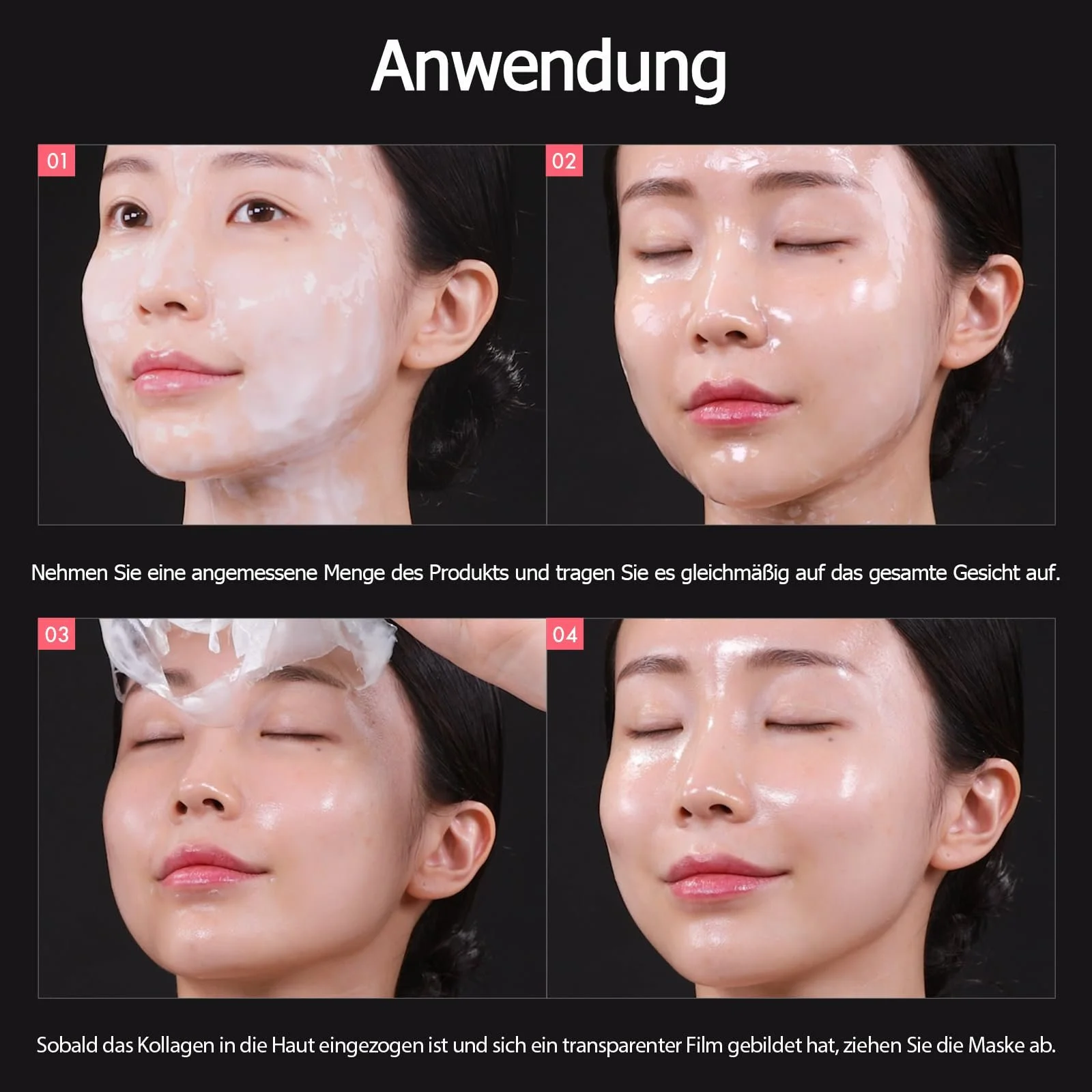 Маска для лица TOSOWOONG Real Collagen Fit с гидролизованным коллагеном, пленочная маска для лица для повышения эластичности, эффект стеклянной кожи, уход за лицом и само уход, корейский уход за кожей, 50 мл, фото №5 Маска для лица TOSOWOONG Real Collagen Fit с гидролизованным коллагеном, пленочная маска для лица для повышения эластичности, эффект стеклянной кожи, уход за лицом и само уход, корейский уход за кожей, 50 мл, фото №5