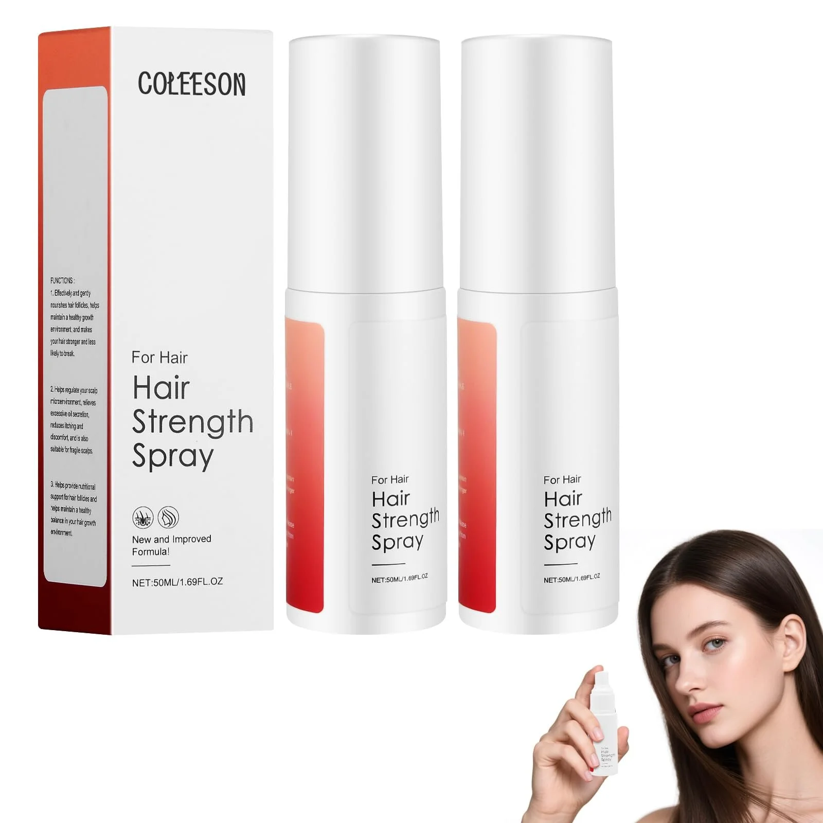 Спрей для росту волосся 2 x Hair Growth Oil, Олія для росту волосся, фото №1