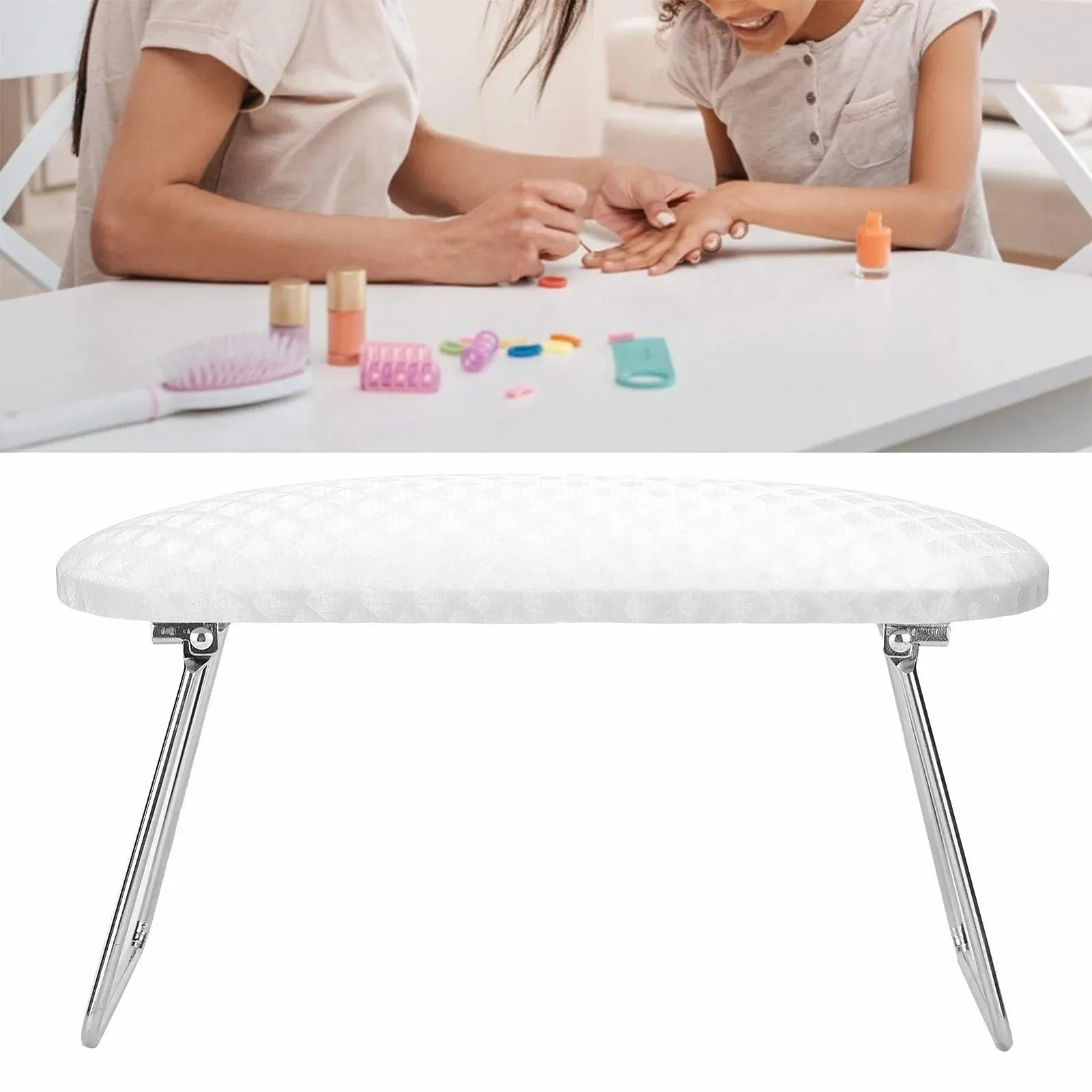 Підставка для рук Манікюрна подушка зі шкіри з мікроволокна, фото №7