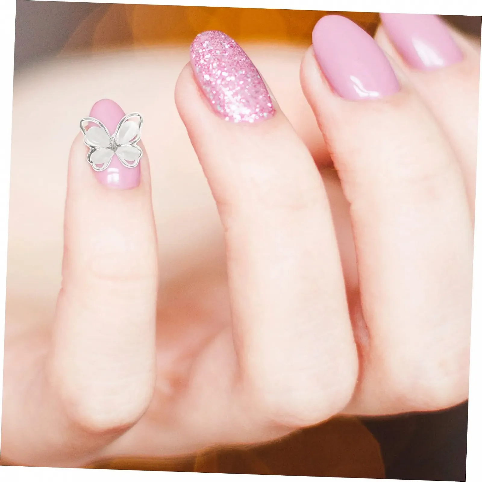 Украшения для ногтей Бабочки 10 шт. Для стильного маникюра, фото №4