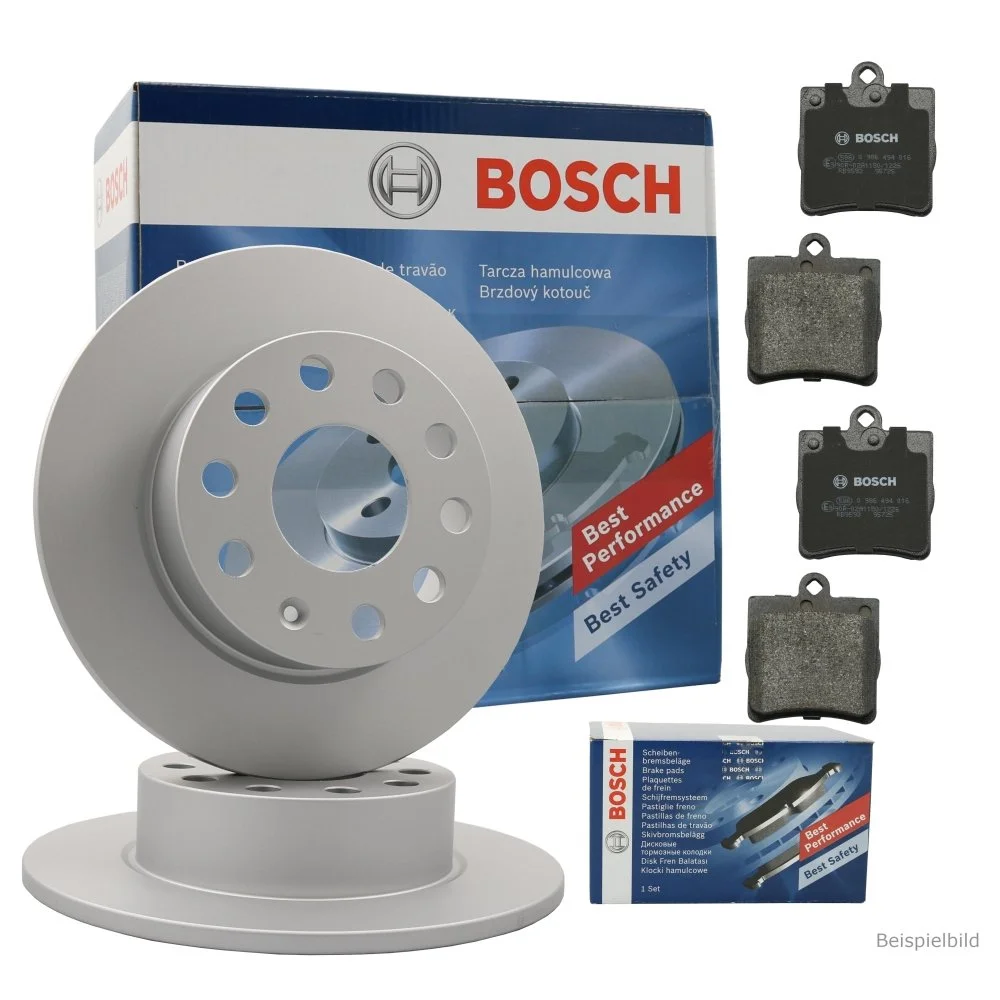 Тормозной диск BOSCH 0 986 479 235 для MERCEDES-BENZ задняя ось, фото №1