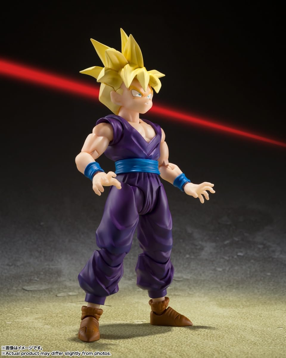 Фігурка Action Dragon Ball Z Super Saiyan Son Gohan Bandai Spirits S.H.Figuarts, фото №4