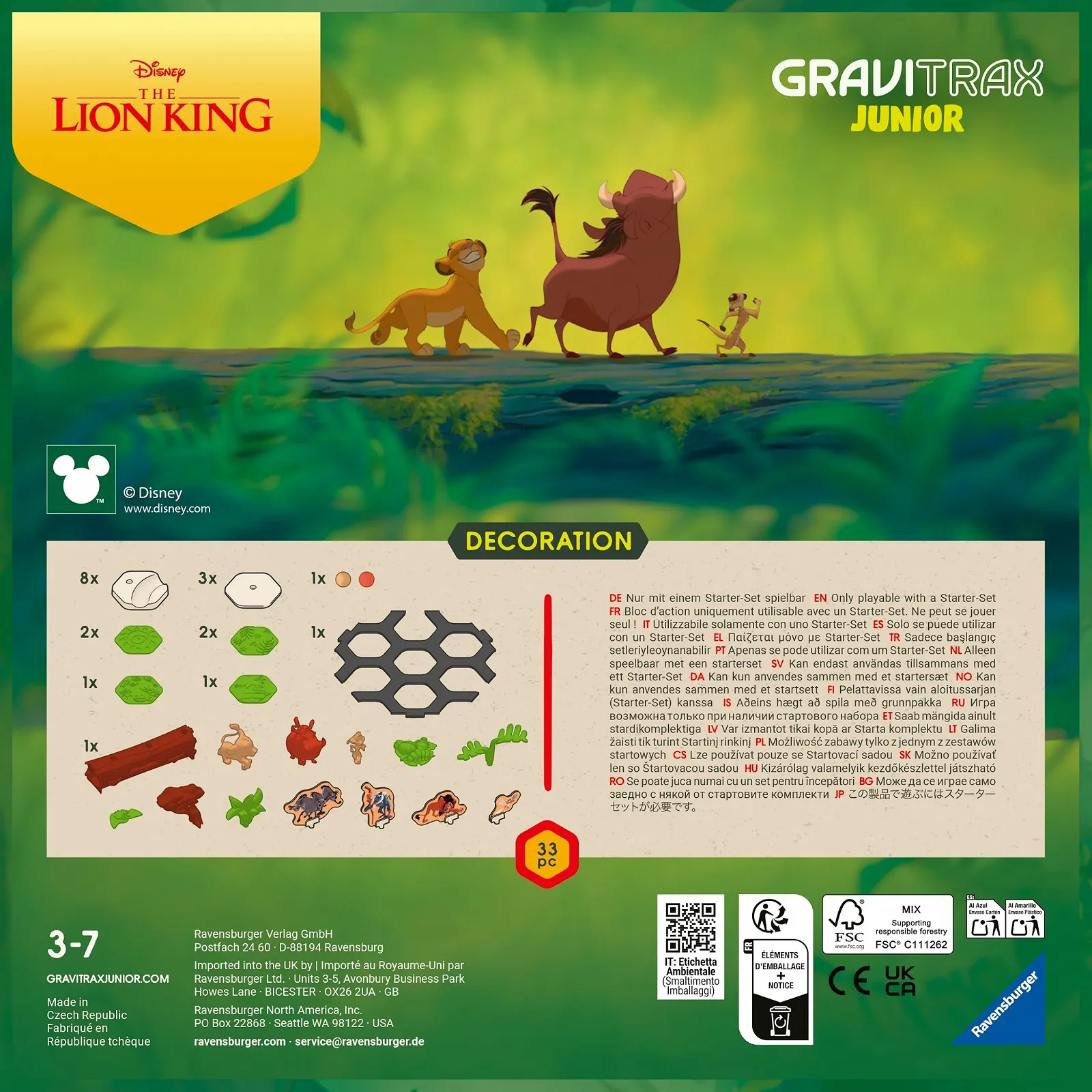 Ravensburger GraviTrax Junior Disney Lion King, фото №4