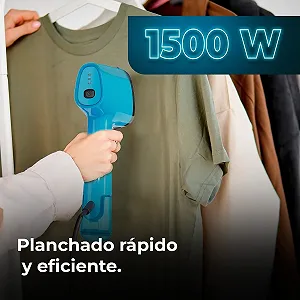 Вертикальный утюг Cecotec IronHero V-1500 Essential керамическая подошва 1500 Вт 25 г/мин синий - Фото 1