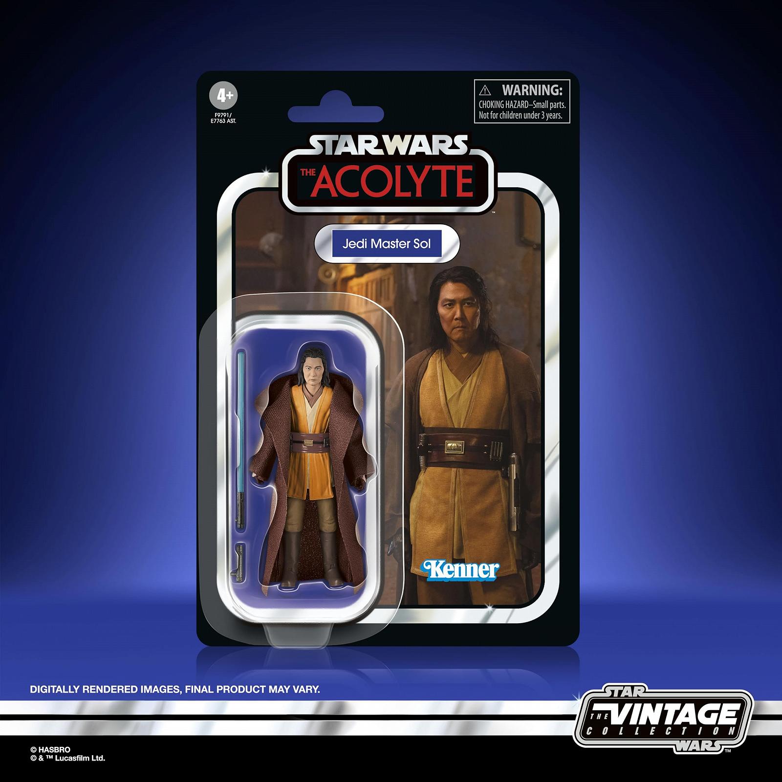 Экшн-фигурка Star Wars The Vintage Collection Jedi Master Sol The Acolyte, масштаб 9,5 см, фото №2