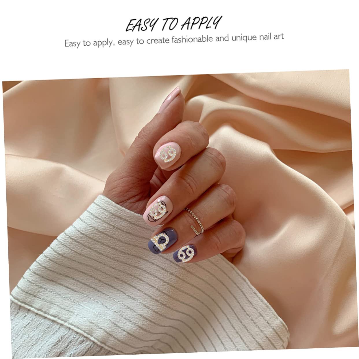 Подвески для ногтей Beavorty Знаки зодиака, 24 шт., фото №5