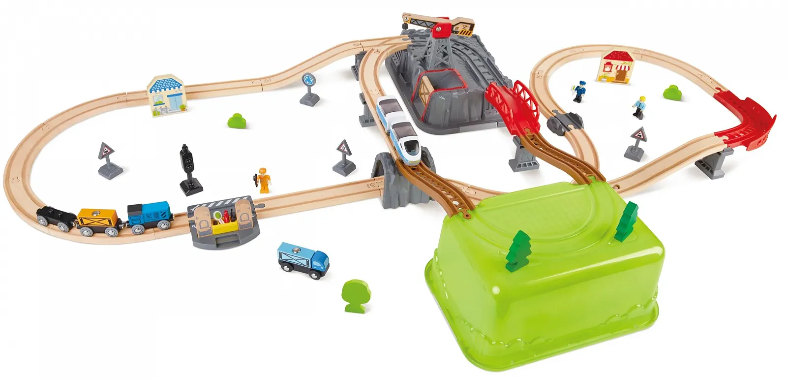 Ігровий набір Hape Railway, фото №1 Ігровий набір Hape Railway, фото №1