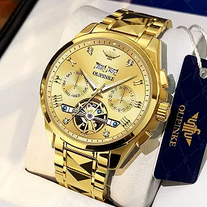 Годинник OUPINKE Автоматичний Механічний Автопідзавод Водонепроникний synthetic.ua - Фото 1