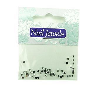 Стрази для нігтів Акриловий Кристал 2 мм - Фото 1