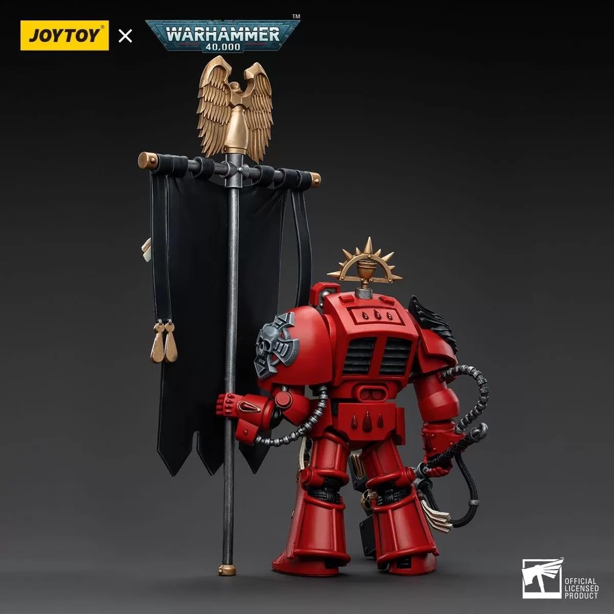 Фигурка JOYTOY WH 40K Blood Angels Assault Terminators Brother Leonid 1/18, фото №3