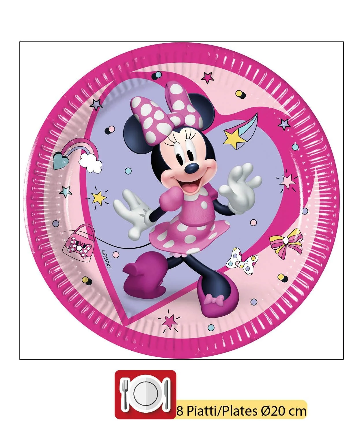 Набір дитячого посуду Ciao Disney Minnie Junior для 8 осіб, фото №6