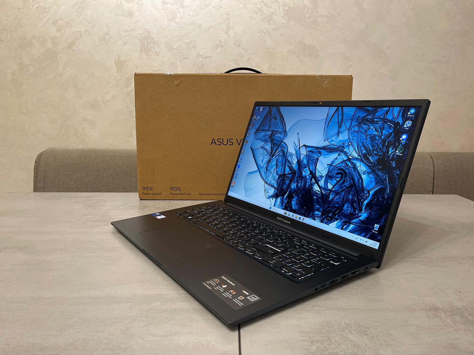 Ноутбук ASUS Vivobook F1704V, 17.3" FHD IPS, Intel 5 120U, 16GB, 512GB SSD, фото №4