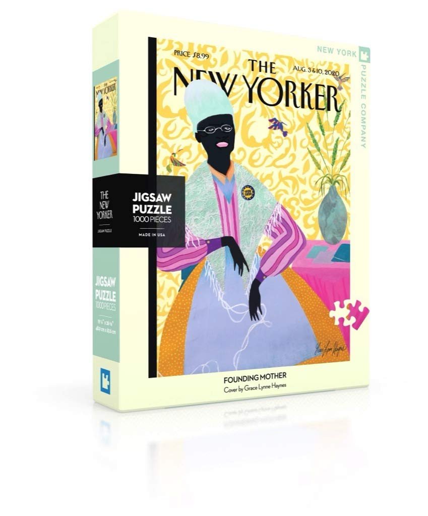 Пазл New York Puzzle Company New Yorker Cover Founding Mother 1000 деталей, фото №2 Пазл New York Puzzle Company New Yorker Cover Founding Mother 1000 деталей, фото №2