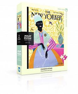 Пазл New York Puzzle Company New Yorker Cover Founding Mother 1000 деталей synthetic.ua - Фото 1