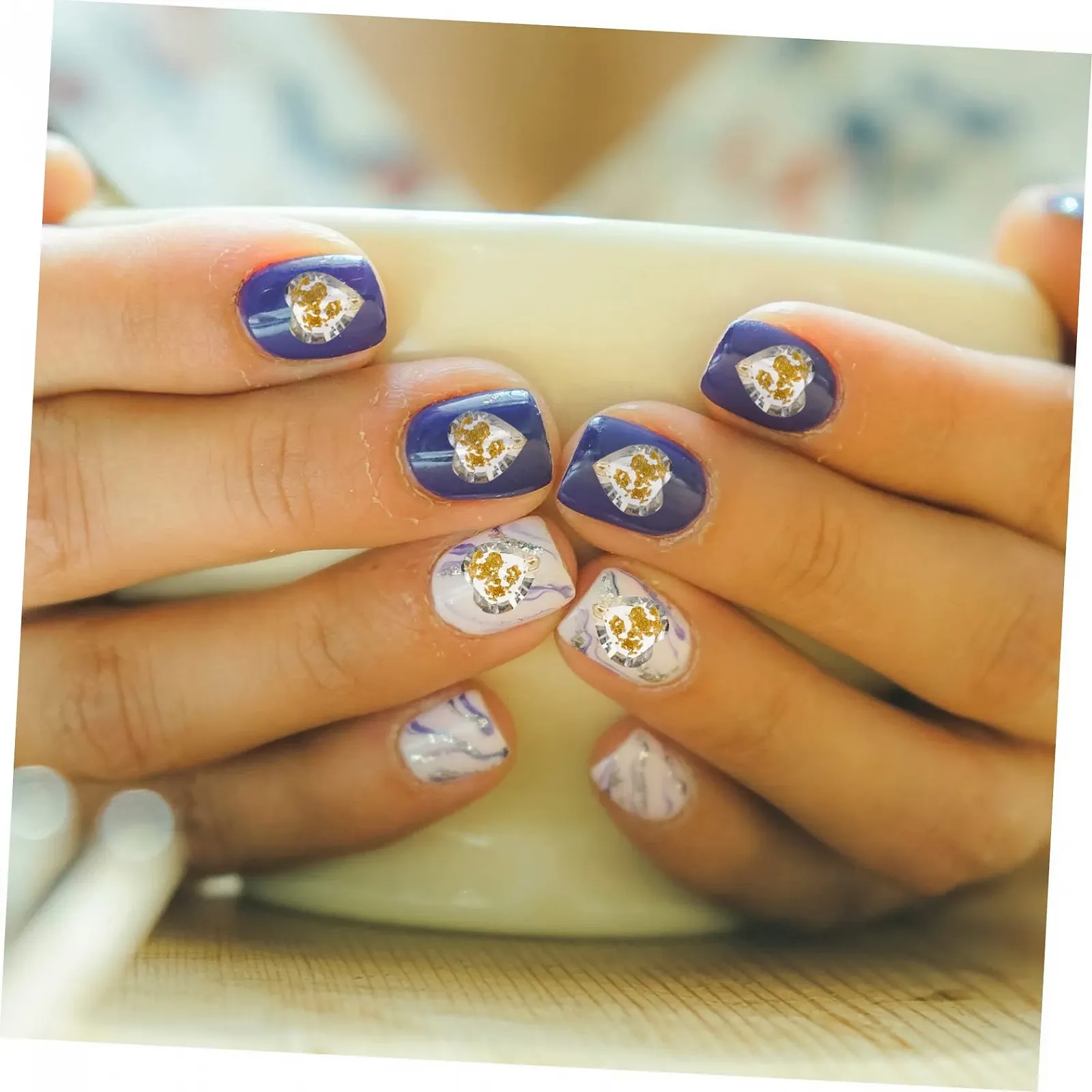 Набор для ногтей Healvian 200 шт. украшения для ногтей стекло 3d, фото №2