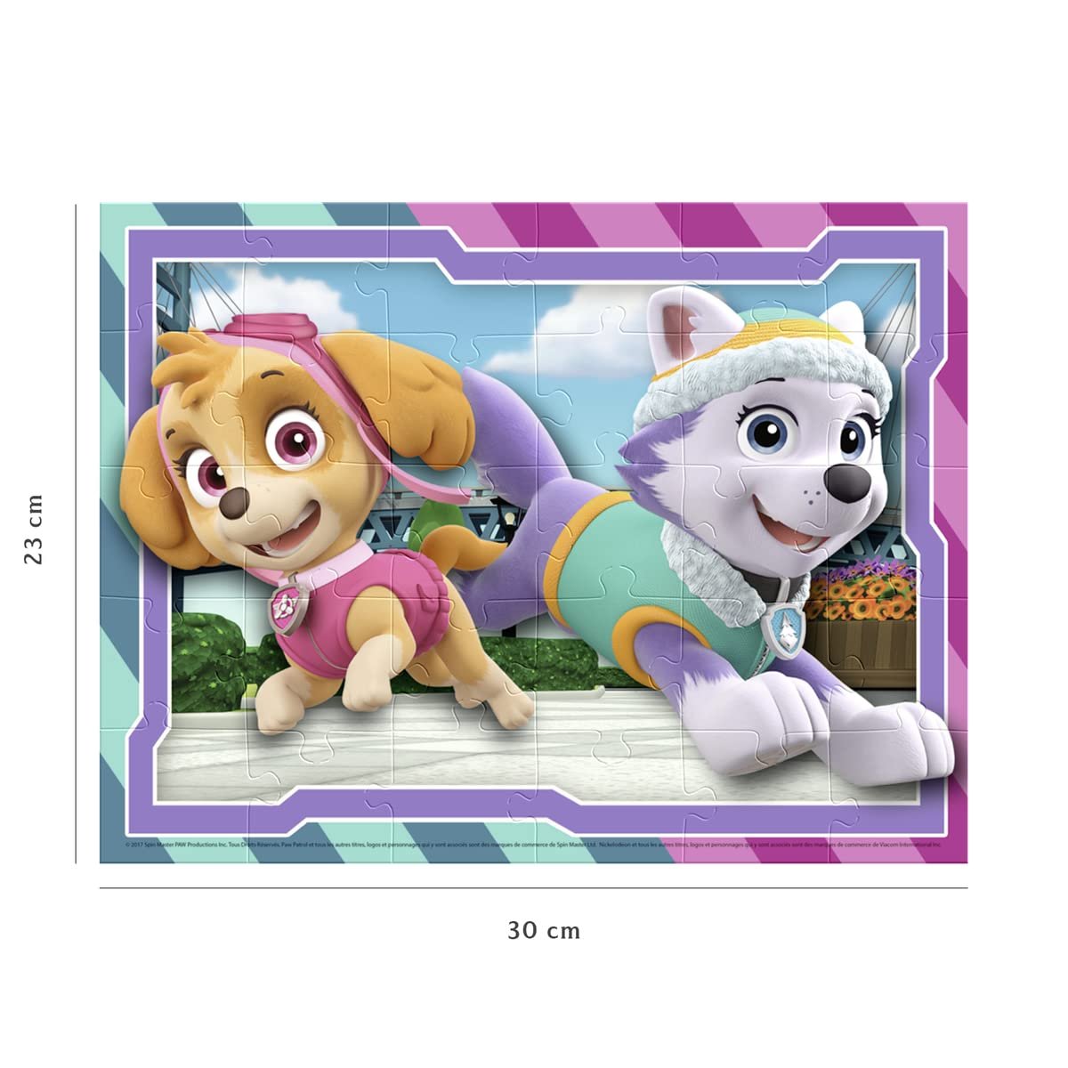 Пазл Nathan Paw Patrol Stella Everest 30 деталей 86363, фото №3