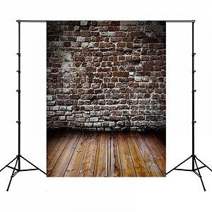 Фотофон тканинний цегляна стіна 210x150см Puluz TBD055015801I - Фото 1