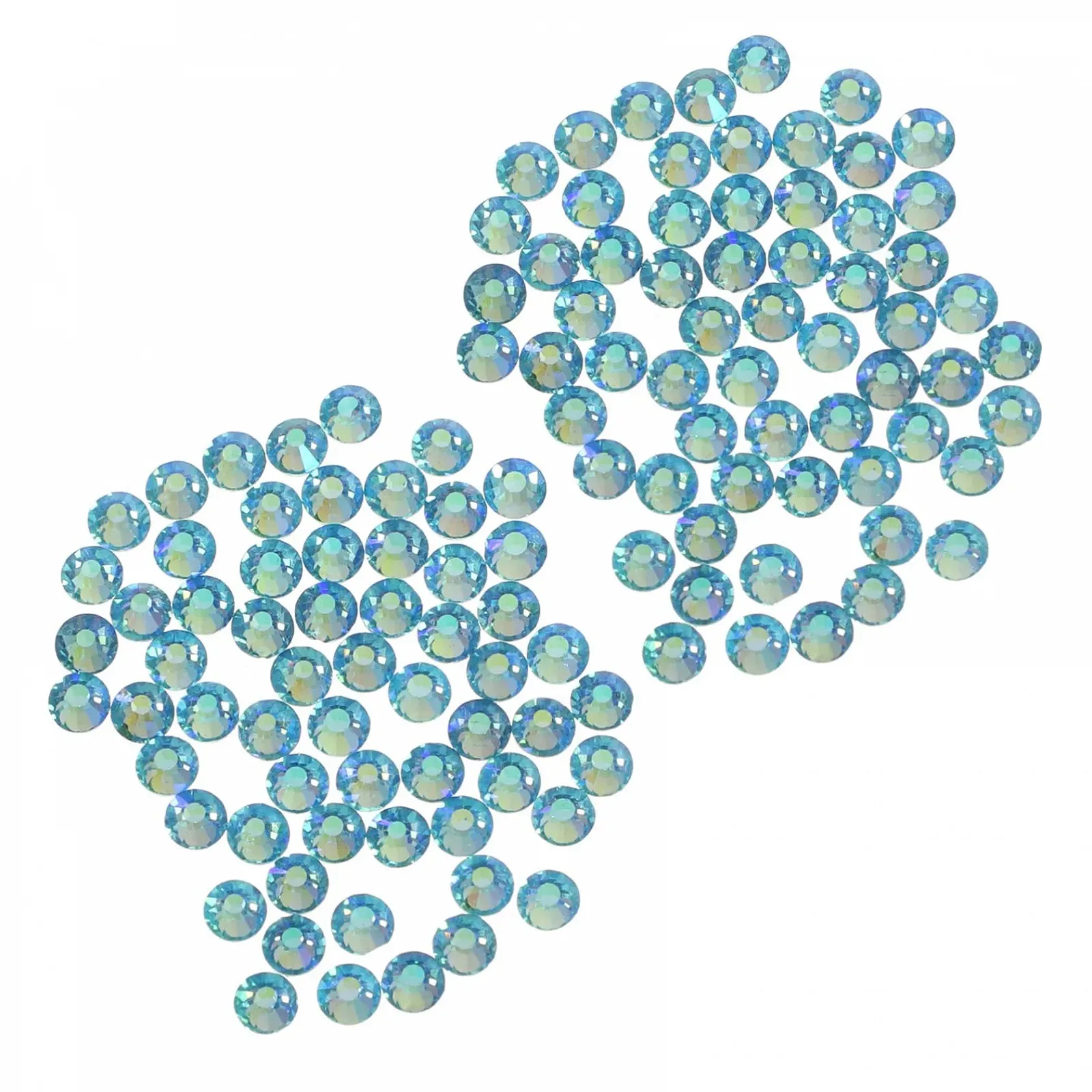 Стрази Скляні Плоскі Блакитні 1440 шт., фото №1