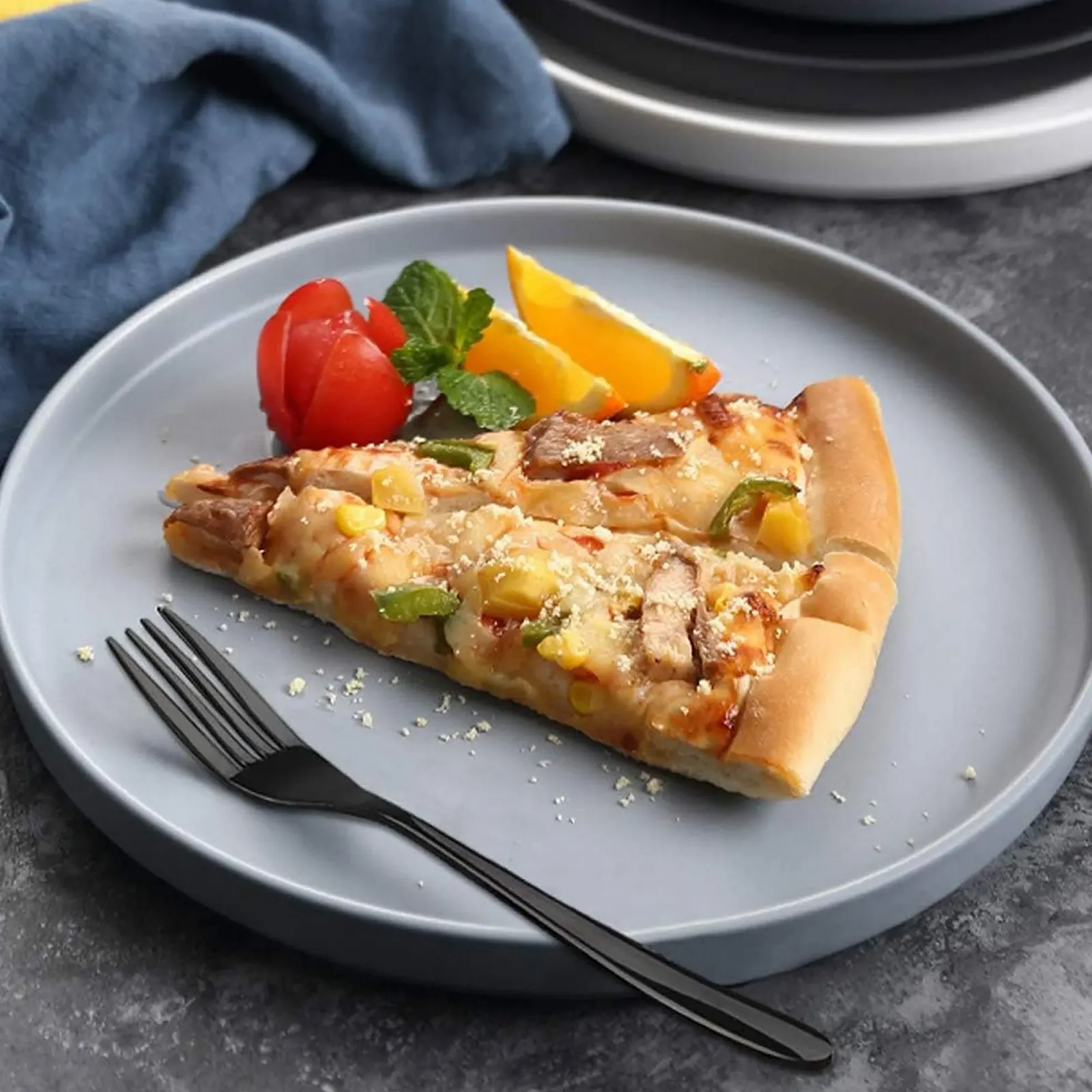 Набір столових приборів Well Home 24 предмети нержавіюча сталь з чорним покриттям, фото №7 Набір столових приборів Well Home 24 предмети нержавіюча сталь з чорним покриттям, фото №7