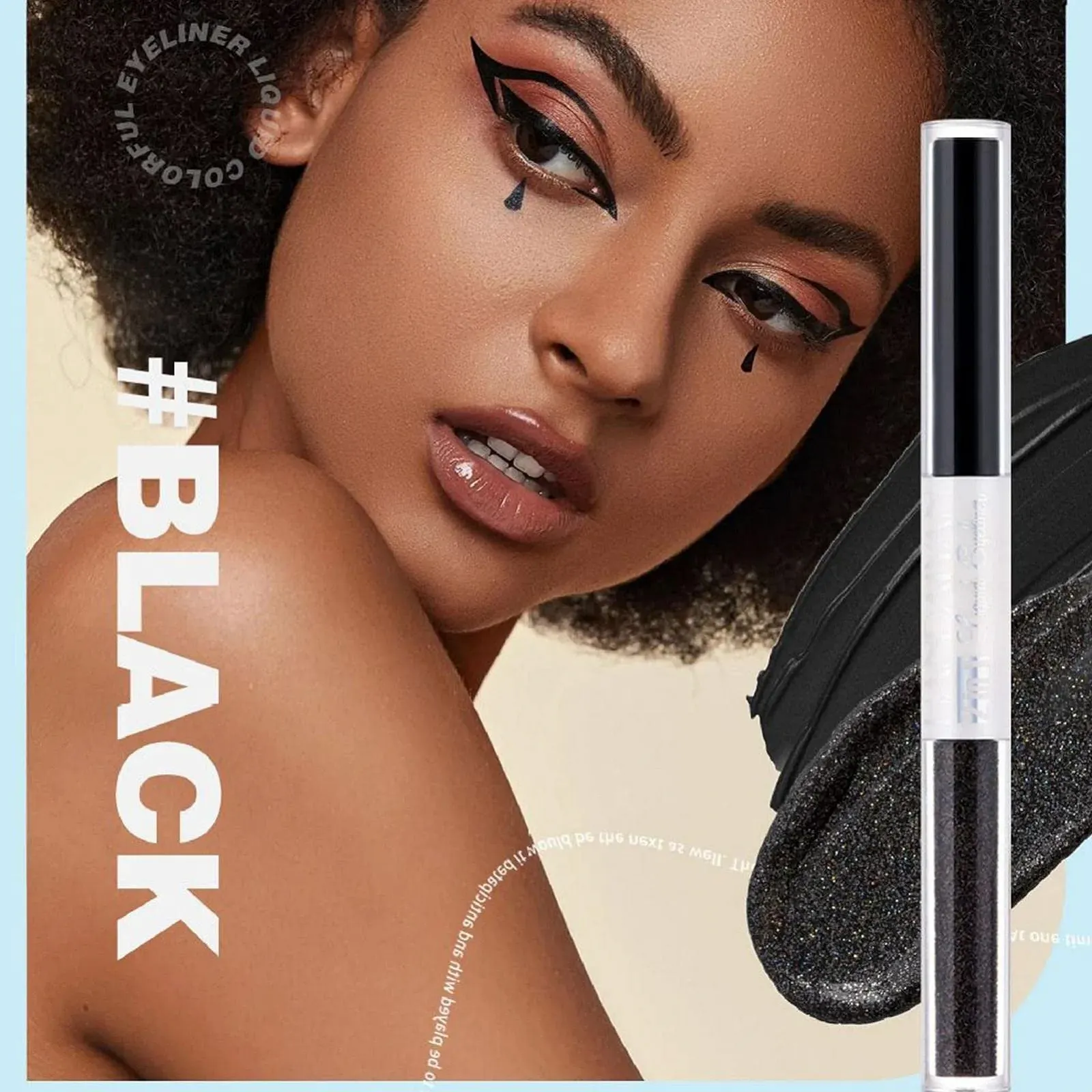 Кольорова Підводка для очей Rainbow, фото №5