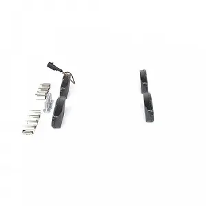 Комплект гальмівних колодок, дискове гальмо BOSCH 0 986 424 596 для ALFA ROMEO CITROËN FIAT synthetic.ua - Фото 1