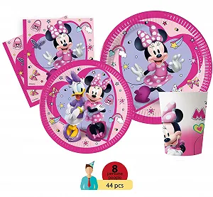 Набір дитячого посуду Ciao Disney Minnie Junior для 8 осіб synthetic.ua - Фото 1