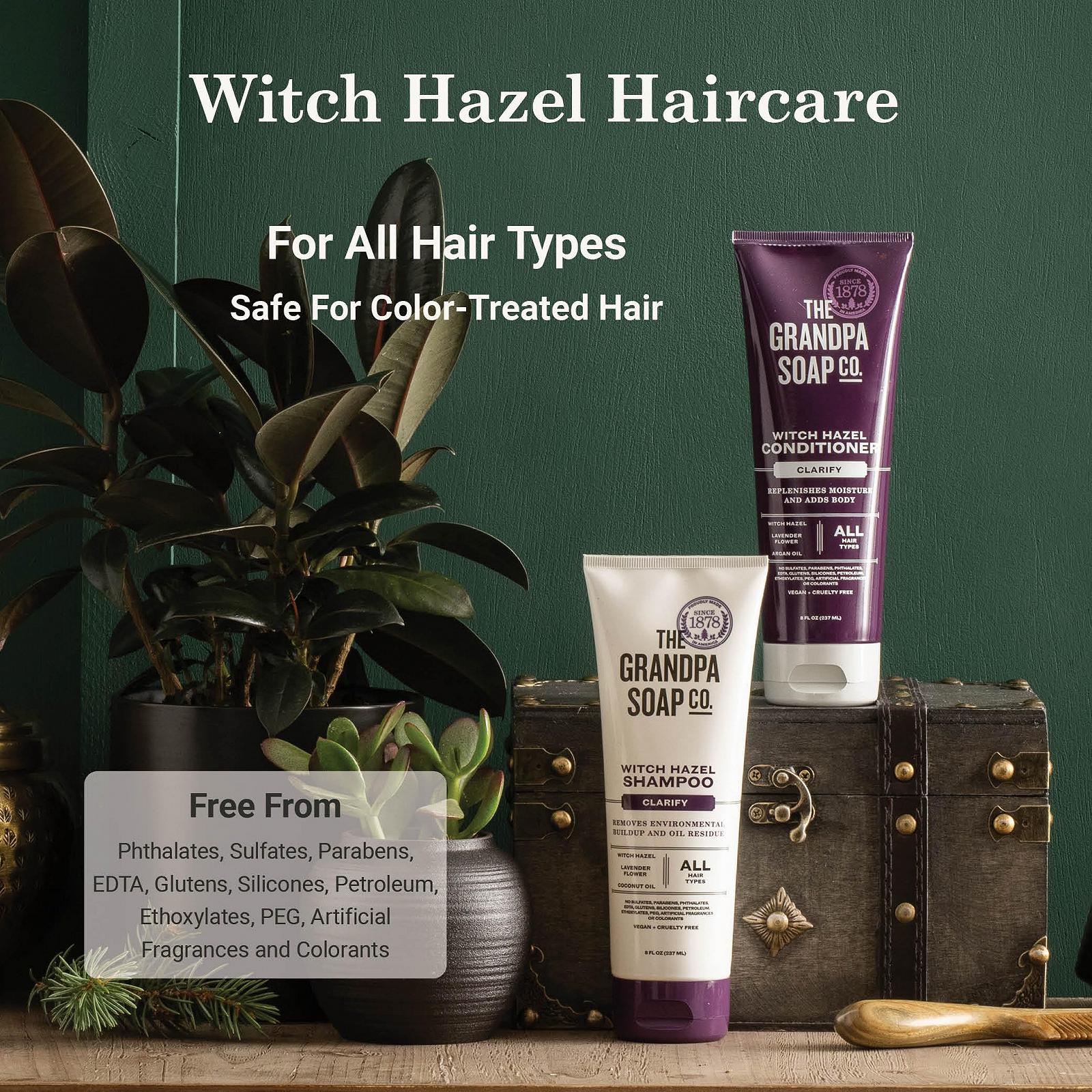 Кондиционер Grandpa's Witch Hazel Clarify 8 жидких унций (235 мл), фото №3