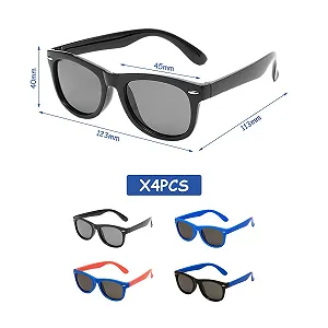 Сонцезахисні окуляри EHDWXVZM 4 шт synthetic.ua - Фото 1