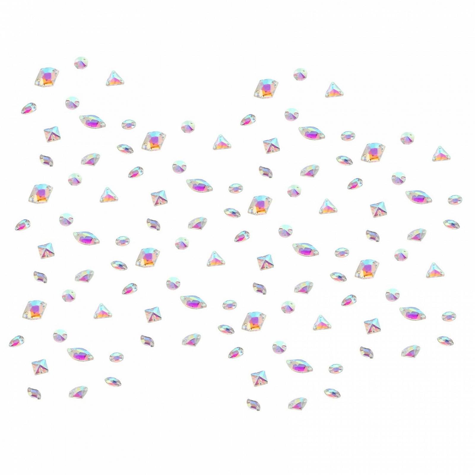 Ґудзики декоративні Operitacx з двома отворами, 120 шт, фото №1