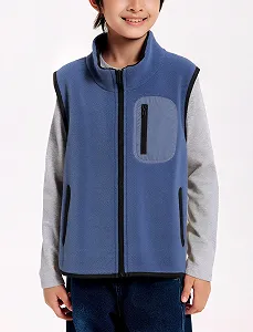 Флісовий жилет NEAWEALY для дітей, для хлопчиків і дівчаток synthetic.ua - Фото 1