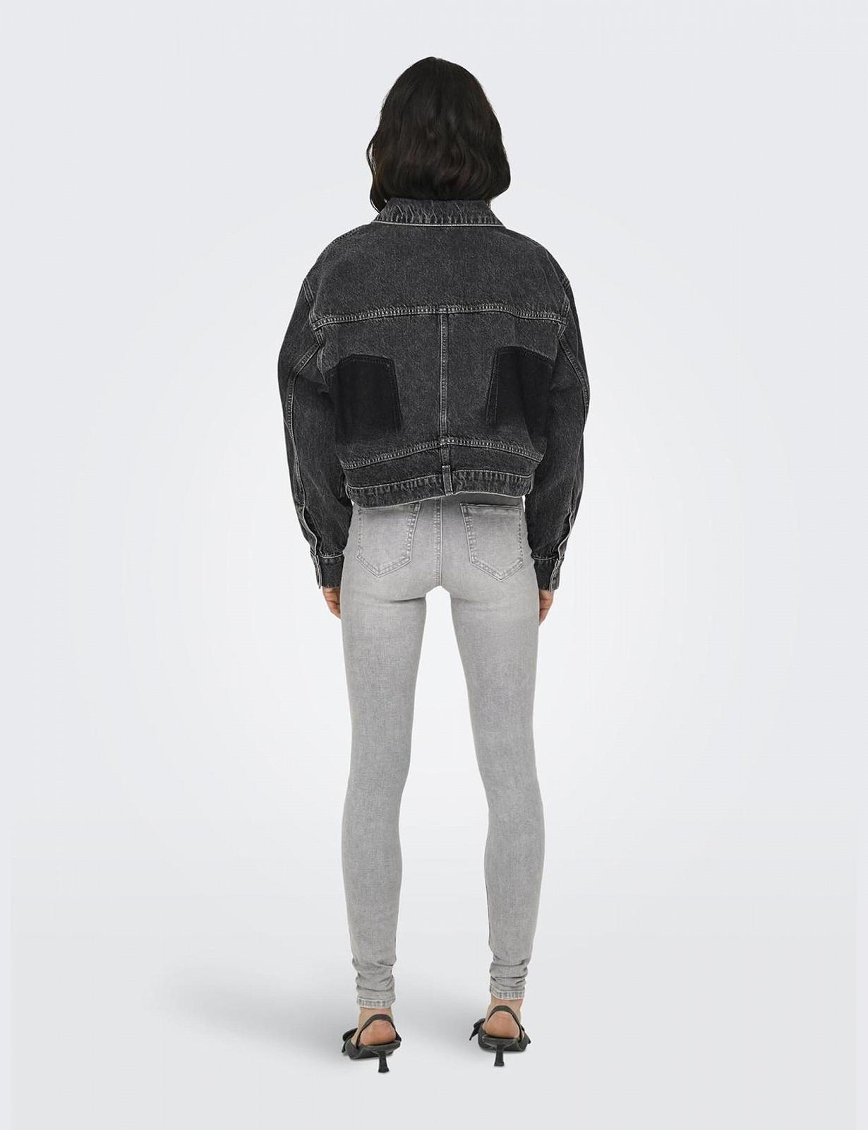 Піджак ONLY Жіночий Onlemaline LS Reworked G DNM Jacket AKM, фото №4
